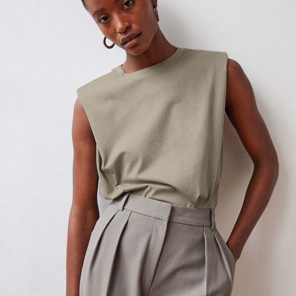 Aritzia Shoulder Pad T-shirt